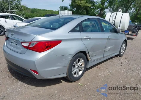 2014 Hyundai Sonata Gls из США, поврежденный, VIN 5NPEB4AC2EH899857